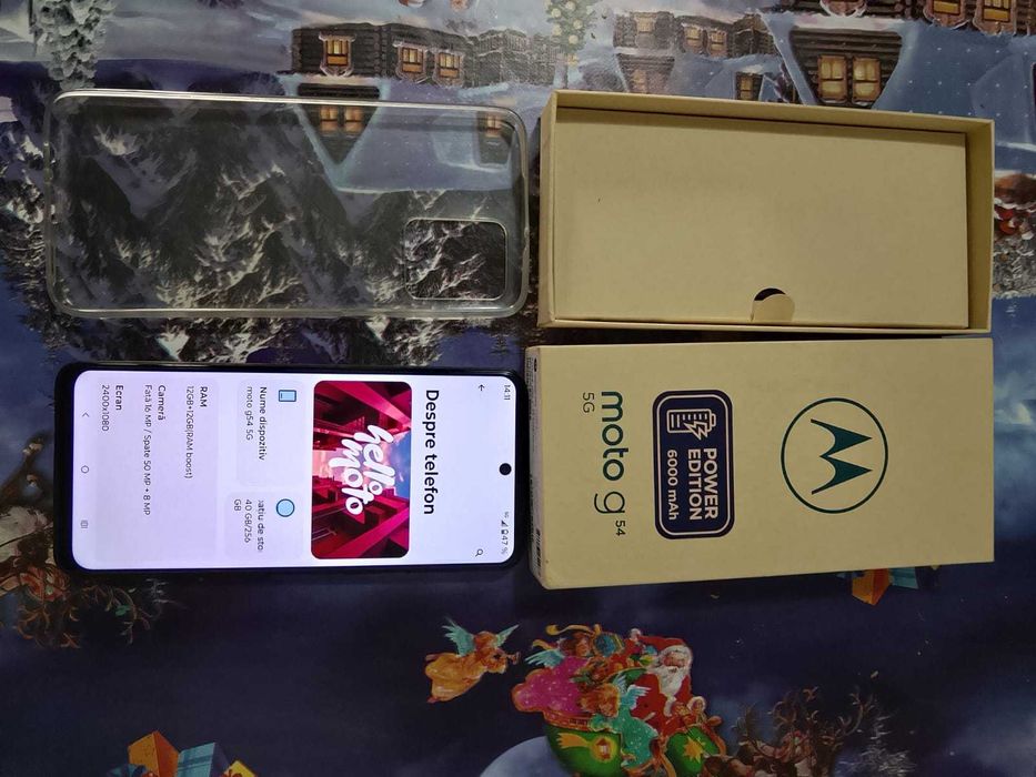Real moto g54 power edition 256gb/12+12gb RAM in garantie