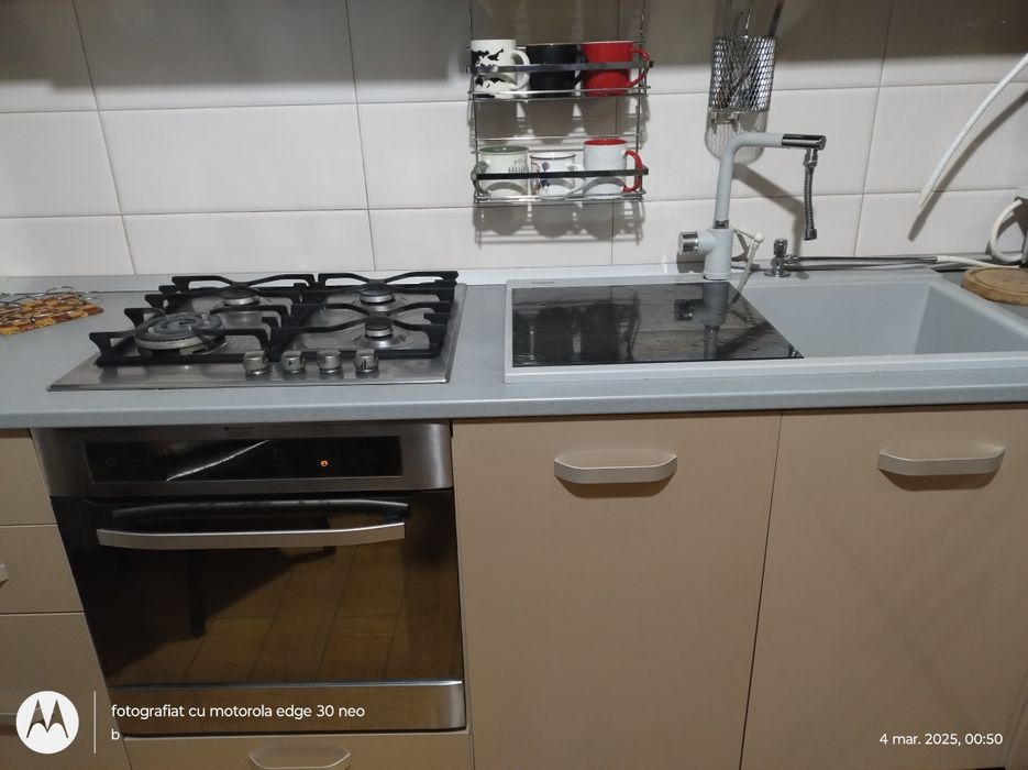 Chiuveta baie 85 cm,+chiuveta dubla de bucătărie