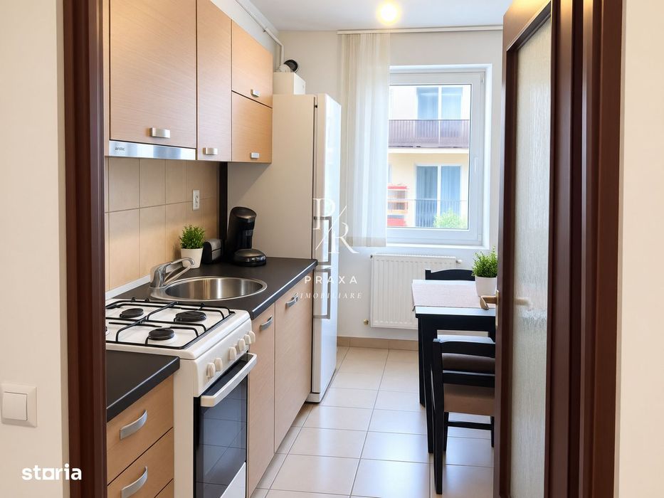 Apartament 1camera, 40mp, complet mobilat nou, decomandat, parcare, zo