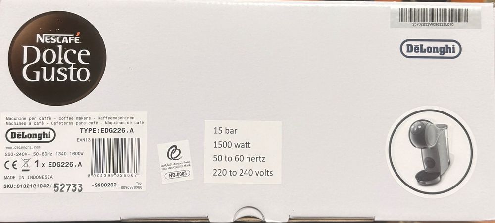 De’Longhi Nescafé Dolce Gusto Genio S