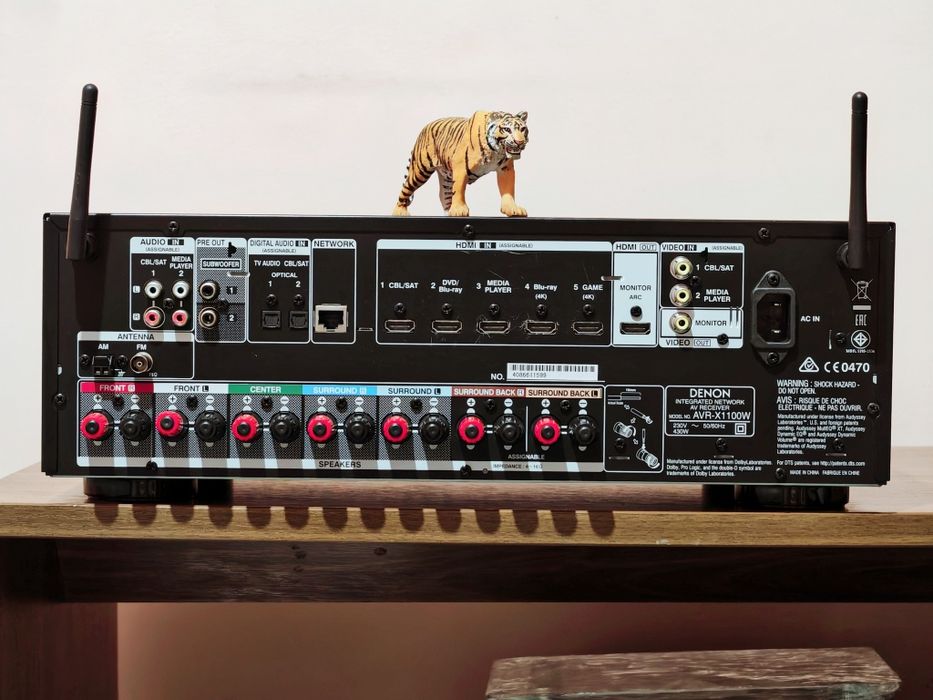 Denon AVR-X1100W 7.2 Channel. Bluetooth,Usb,Hdmi,Wi-Fi,Ethernet.Ca nou
