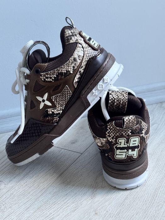 Louis Vuitton Skate LV Maro Mocha Adidasi