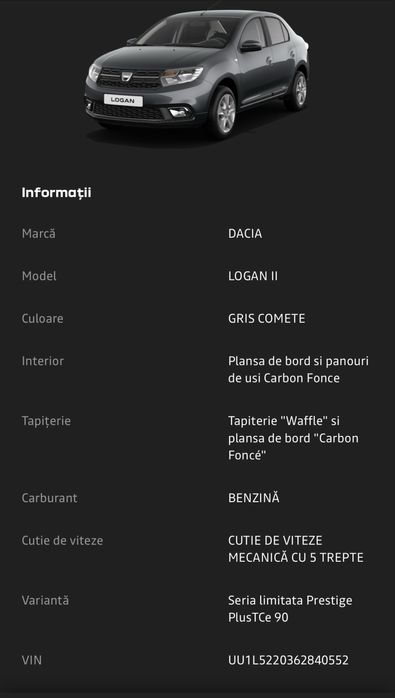 Dacia Logan 2019 + GPL / 0.9 / Prestige + FULL cu toate dotarile !