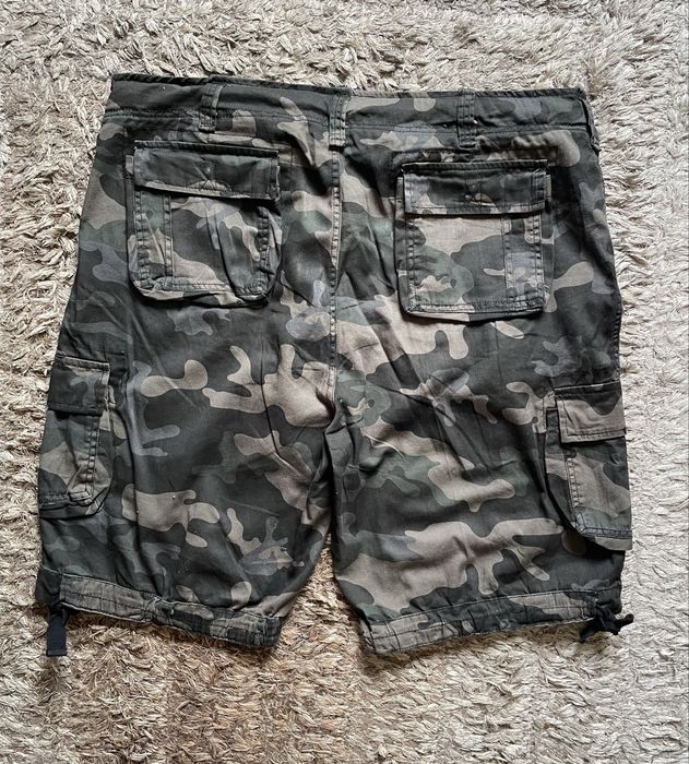 Pantaloni scurti/shorts cargo camo/camuflaj Brandit