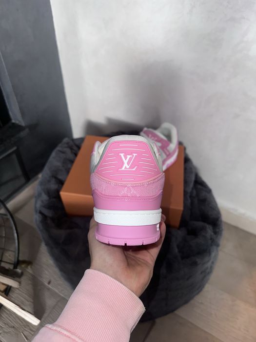 Louis Vuitton LV Trainers Pink Rose / Roz