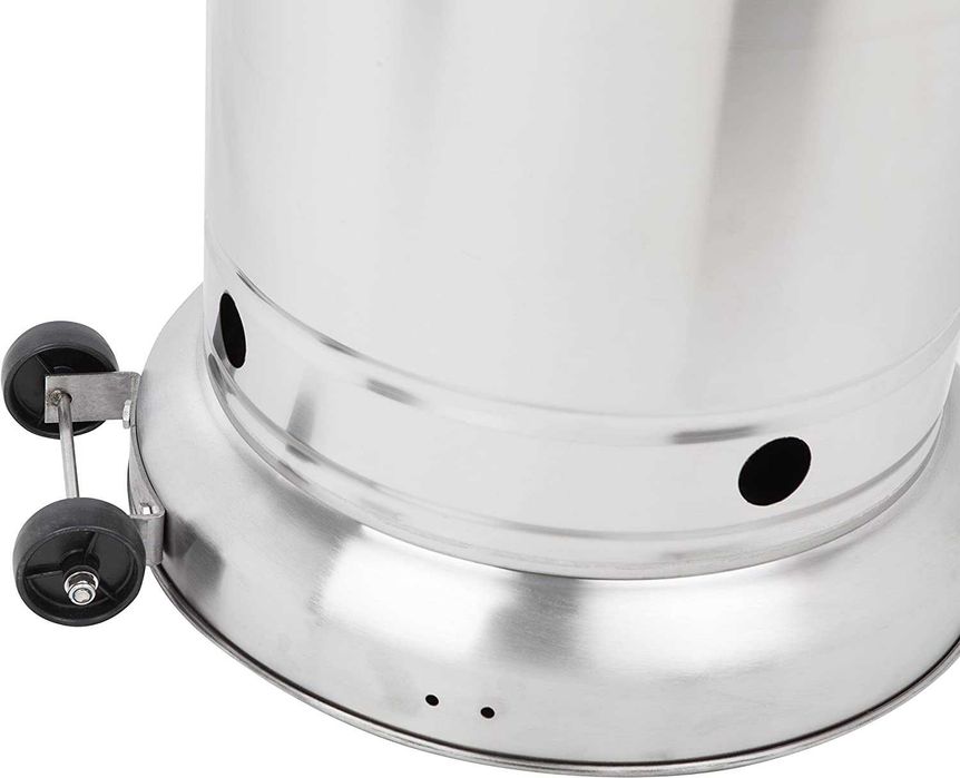 Външен нагревател на газ /гъба печка/от неръждаема стомана