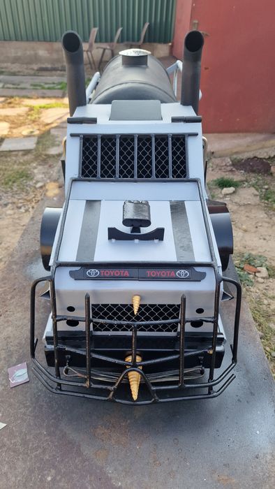 Мангал машина новый.