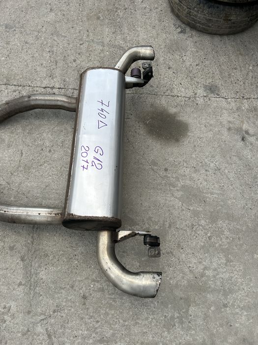 Evacuare , tobă finală BMW seria 7G11 , G12 4.0 D 2017
