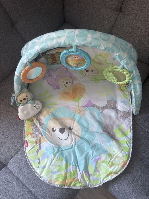 Музикална активна гимнастика Fisher Price - мече - пеперуда
