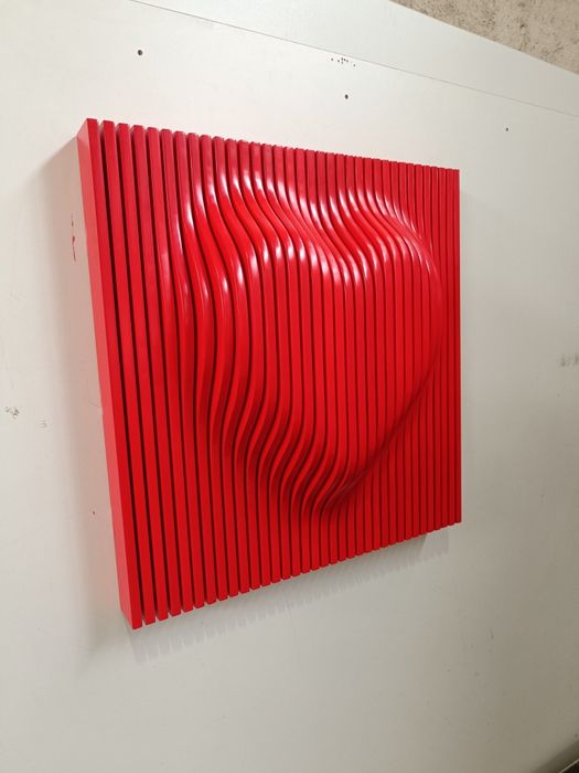 Tablou inima 3D - parametric wall art