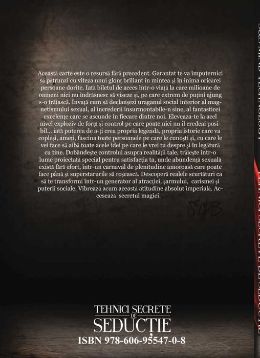 TEHNICI SECRETE DE SEDUCȚIE (Psihologie, Programare Neurolingvistică)