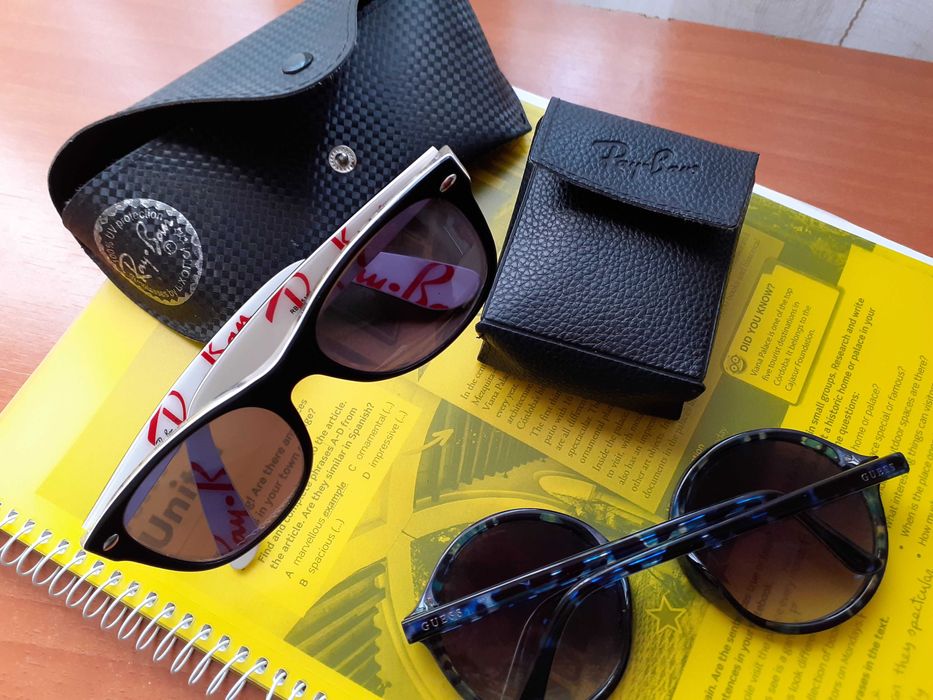 Ochelari Ray-Ban si Guess