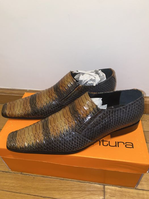 Pantofi piele crocodil