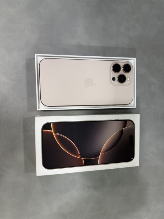 iPhone 16 pro max 256 gb disert titan