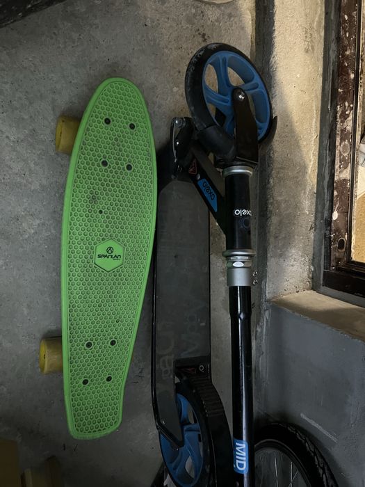 Vand trotineta, penny -board si casca