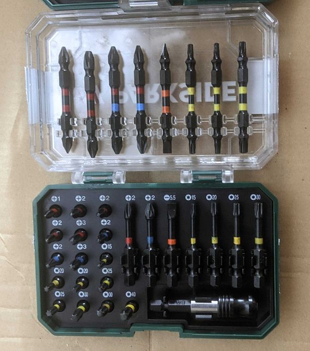 Комплекти Ударни Битове и Вложки Парксайд Parkside