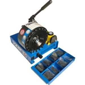 Pachet Mașină manuala de sertizat furtunuri, set matrițe și furtun