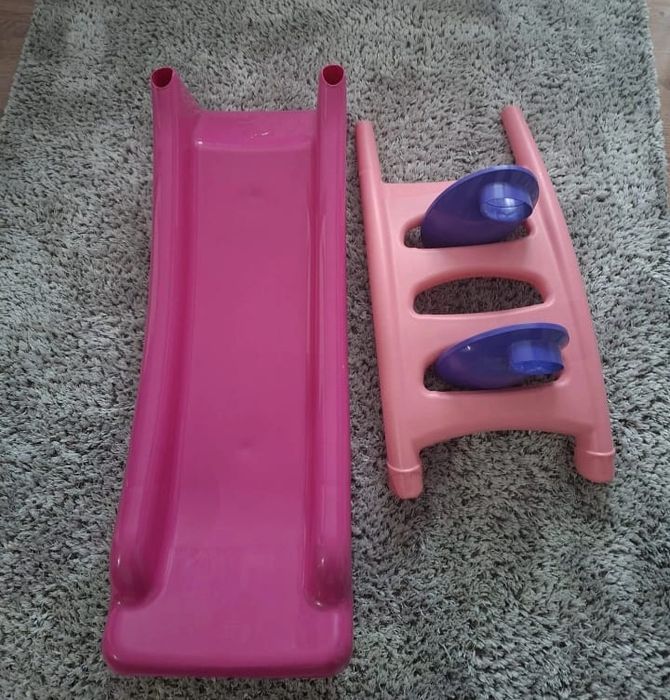 Tobogan copii roz
