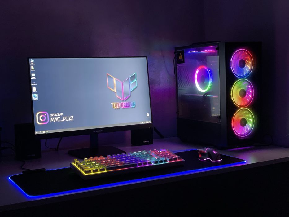 Акция. Бюджетный игровой компьютер в полном комплекте