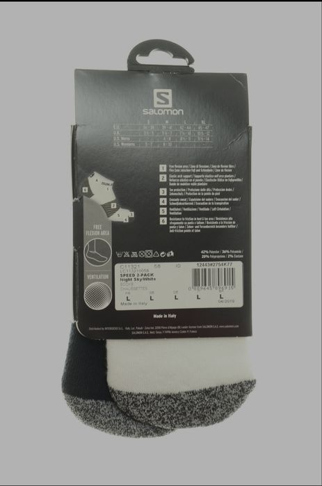 Salomon Sonic, Speed,  Sonic Pro, Sense Pro socks