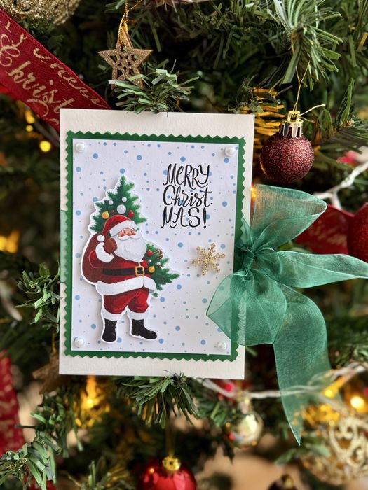Ръчно изработени Коледни картички