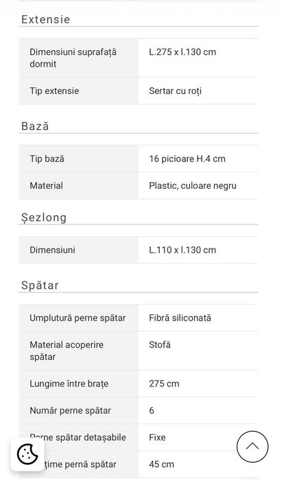 Canapea Mobexpert