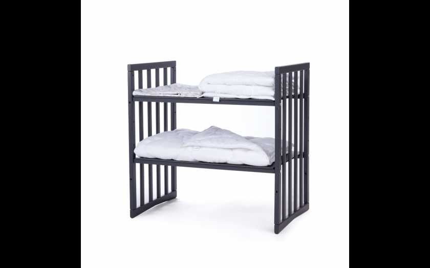 Кошара за Бебе Смарт 7в1 Овал, Детско Легло 0-10 год. - Цвят Графит