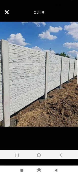 Vând gard beton armat!