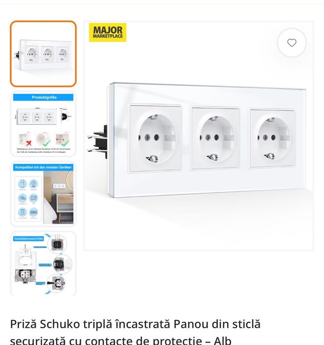 Vand intrerupatoare touch, wifi si prize de sticla