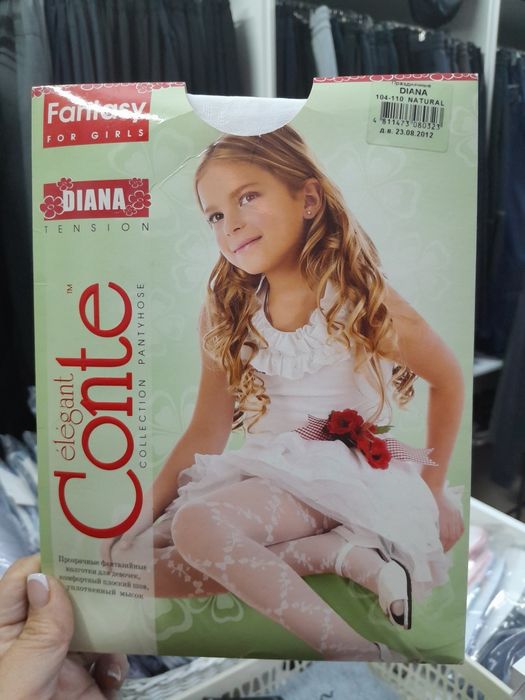 Капроновые колготки детские