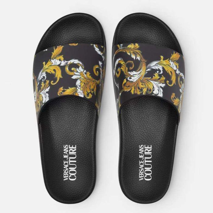 Оригинални мъжки чехли Versace Jeans Couture 78YA3SQ4 ZS365