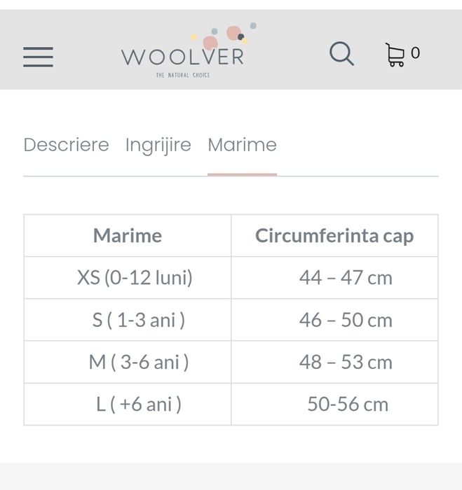 Pălărie de soare copii din in Woover