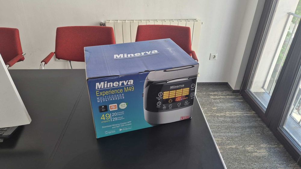 Multicooker Minerva Experience M49 – NOU, SIGILAT, NICIODATĂ FOLOSIT!