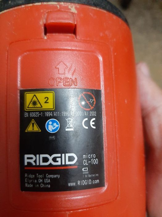 Ridgid nivela lasercl.100 micro.