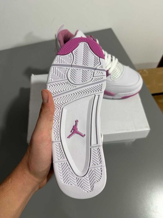 Air Jordan 4 Retro White Pink, marimea 38