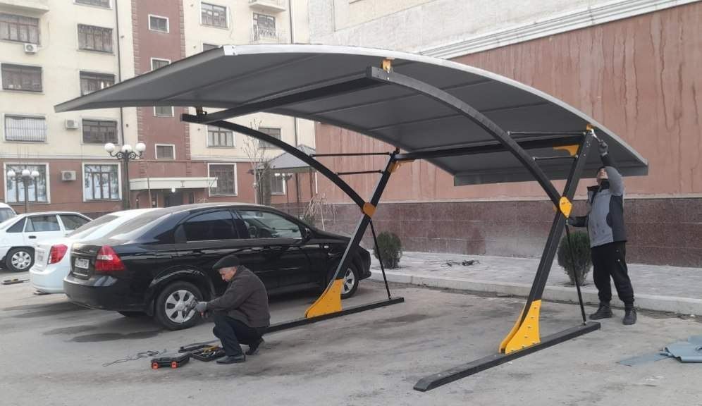 Навес зонтик для машины