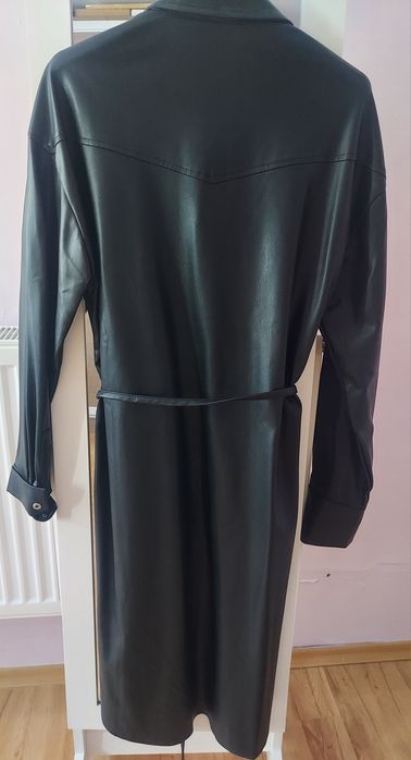 Кожена рокля Mango