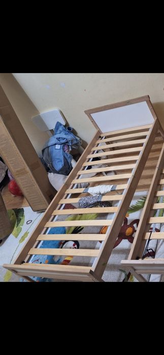 Pat Ikea copii cu saltea
