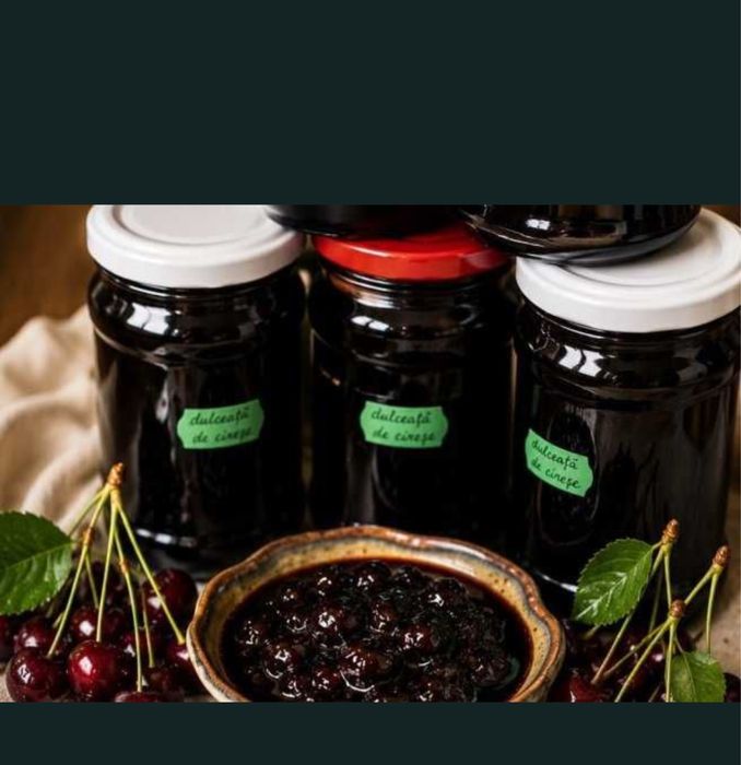 Dulceata cirese amare de casa