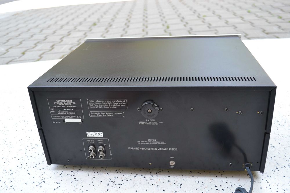 Deck Pioneer CT-F 950
