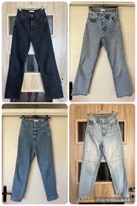 Дамски дънки с висока талия Zara, Closed, Topshop, Pull&Bear