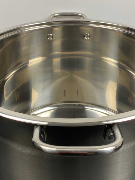 Oala inox 22 litri cu capac pentru gatit volum mare