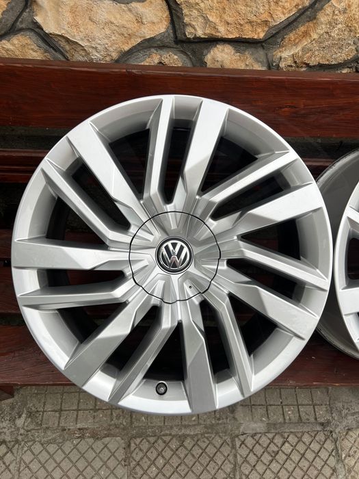 КАТО НОВИ!!! Джанти 19 5х112 Фолксваген Туарег Djanti 19 5x112 VW Touareg Originalni
