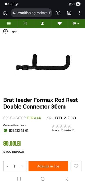 Scaun pescuit feeder