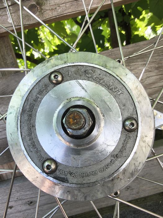 Roti bicicleta fata Nexave/ Sanyoo