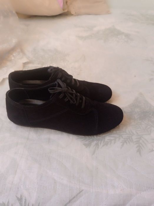 Замшевые туфли  сделаны на заказ