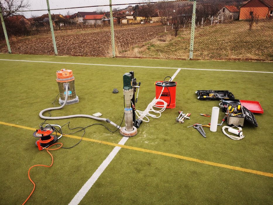 Gaura Centrala Carota HOTA Ventilatie Clima Cos Semineu Tăiere beton
