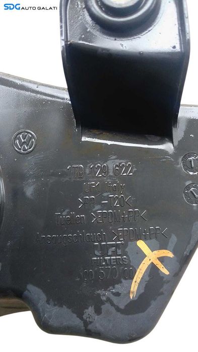 Carcasa Filtru Aer Volkswagen Golf 5 1.6 CCSA BSF BGU BSE 2004 - 2008 Cod 1TD129622 [M8041]