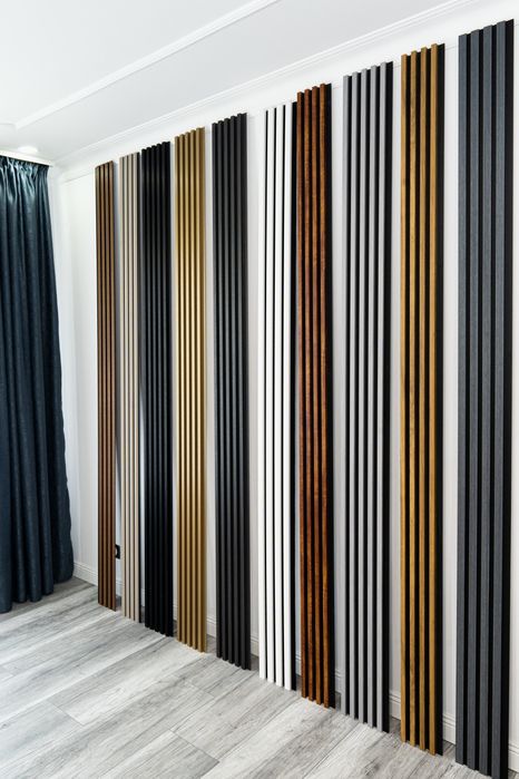 Panou decorativ riflaj wpc  interior/terase/exterior
