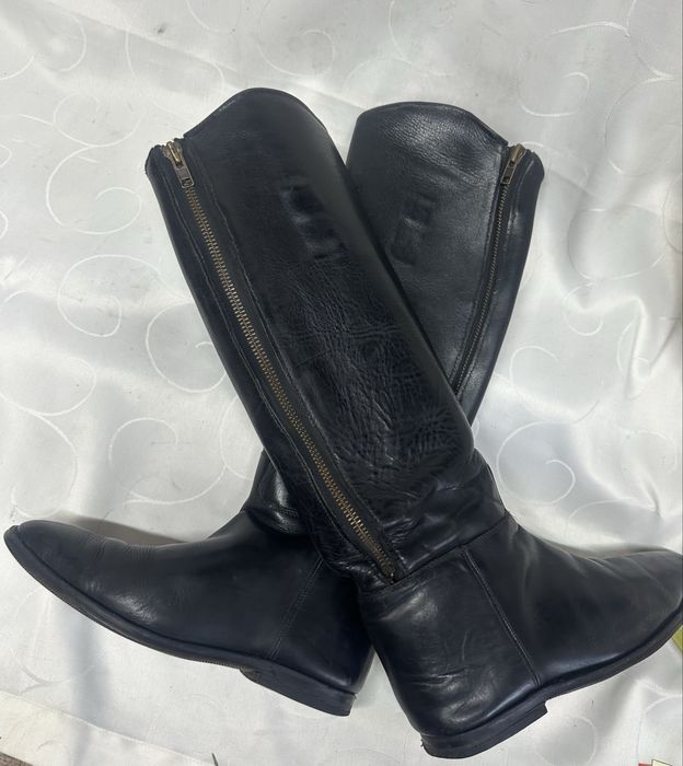 Cizme piele groasa, lucrate manual   -Regent